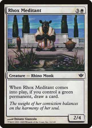 Rhox Meditant [Conflux] | Magic Magpie