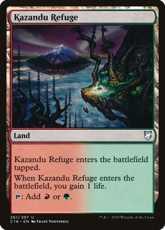 Kazandu Refuge [Commander 2018] | Magic Magpie