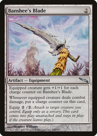 Banshee's Blade [Mirrodin] | Magic Magpie