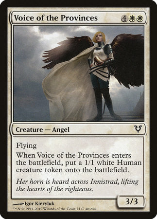 Voice of the Provinces [Avacyn Restored] | Magic Magpie