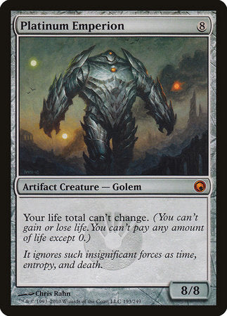 Platinum Emperion [Scars of Mirrodin] | Magic Magpie