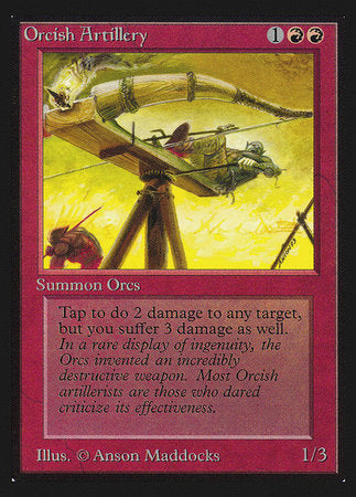 Orcish Artillery (IE) [Intl. Collectors’ Edition] | Magic Magpie
