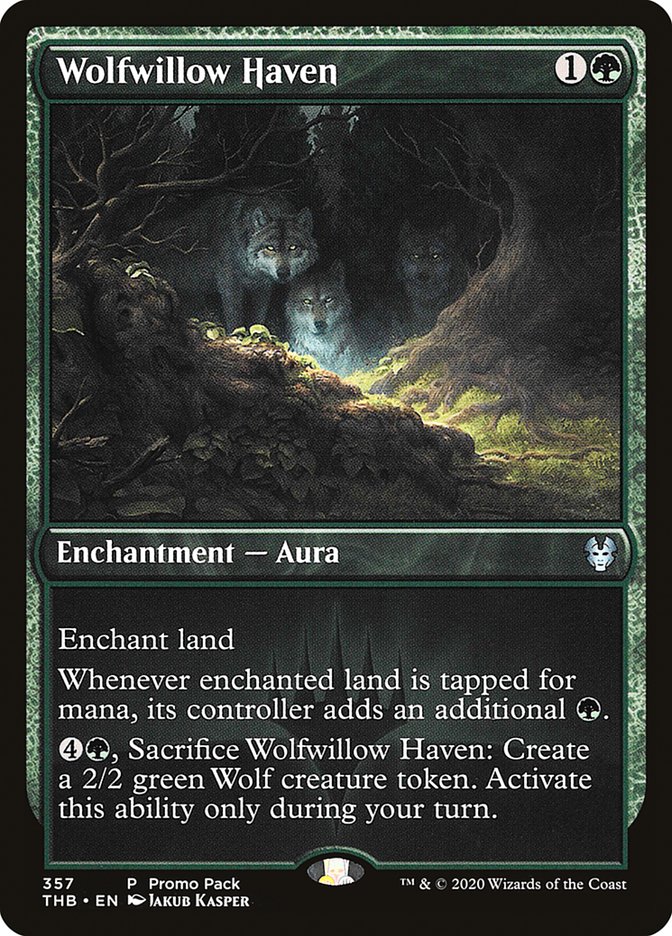 Wolfwillow Haven (Promo Pack) [Theros Beyond Death Promos] | Magic Magpie