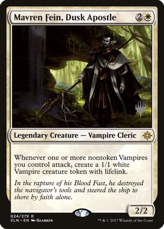 Mavren Fein, Dusk Apostle [Ixalan Promos] | Magic Magpie