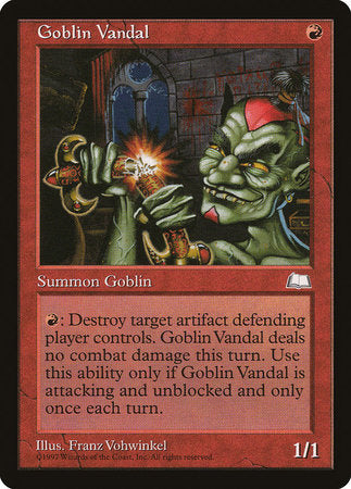 Goblin Vandal [Weatherlight] | Magic Magpie