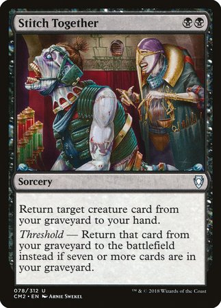 Stitch Together [Commander Anthology Volume II] | Magic Magpie