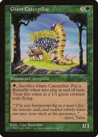 Giant Caterpillar [Visions] | Magic Magpie