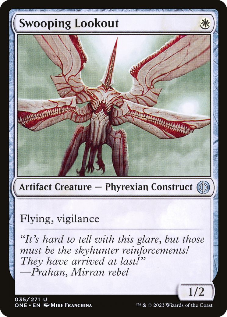 Swooping Lookout [Phyrexia: All Will Be One] | Magic Magpie