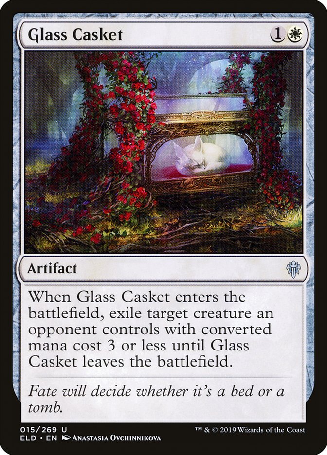 Glass Casket [Throne of Eldraine] | Magic Magpie