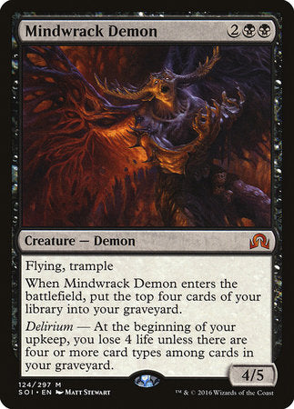 Mindwrack Demon [Shadows over Innistrad] | Magic Magpie