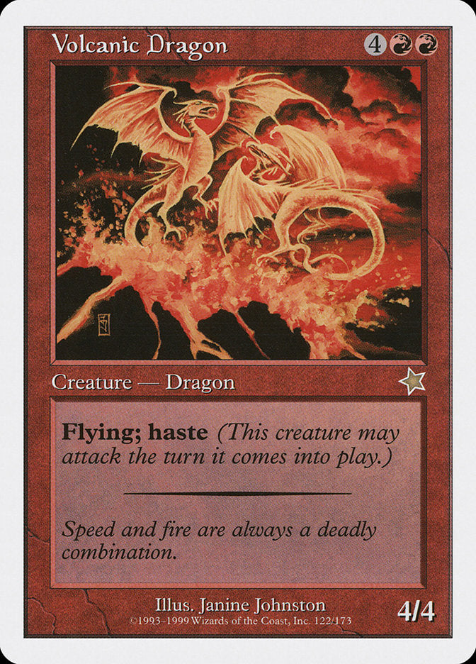Volcanic Dragon [Starter 1999] | Magic Magpie