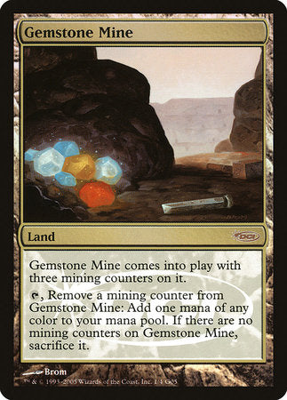 Gemstone Mine [Judge Gift Cards 2005] | Magic Magpie