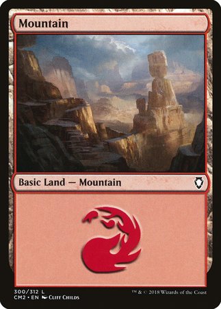 Mountain (300) [Commander Anthology Volume II] | Magic Magpie