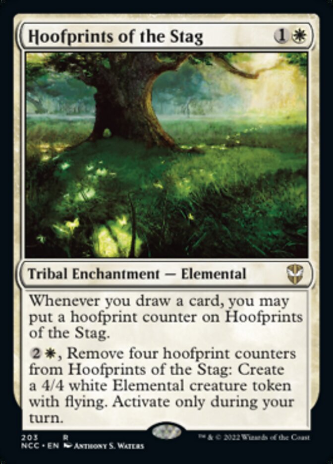 Hoofprints of the Stag [Streets of New Capenna Commander] | Magic Magpie