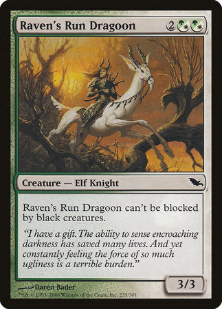 Raven's Run Dragoon [Shadowmoor] | Magic Magpie