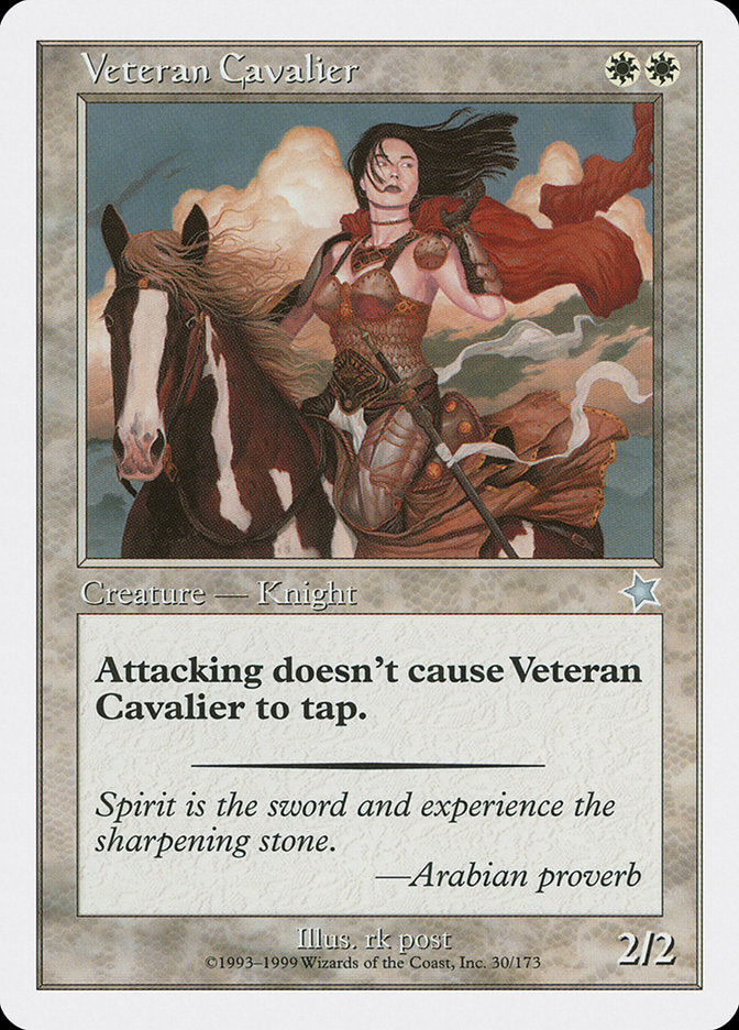 Veteran Cavalier [Starter 1999] | Magic Magpie