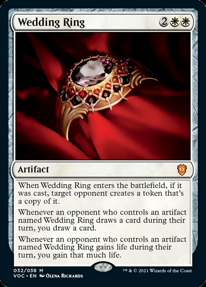 Wedding Ring [Innistrad: Crimson Vow Commander] | Magic Magpie