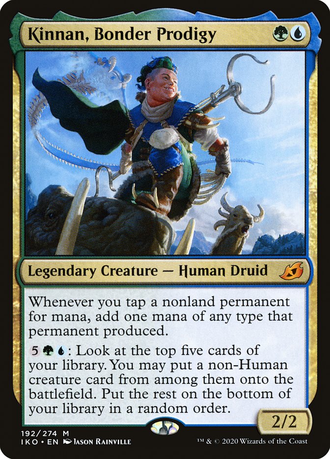 Kinnan, Bonder Prodigy [Ikoria: Lair of Behemoths] | Magic Magpie