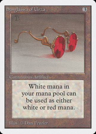 Sunglasses of Urza [Unlimited Edition] | Magic Magpie