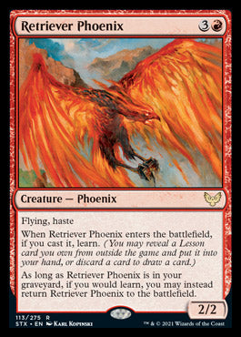 Retriever Phoenix [Strixhaven: School of Mages] | Magic Magpie
