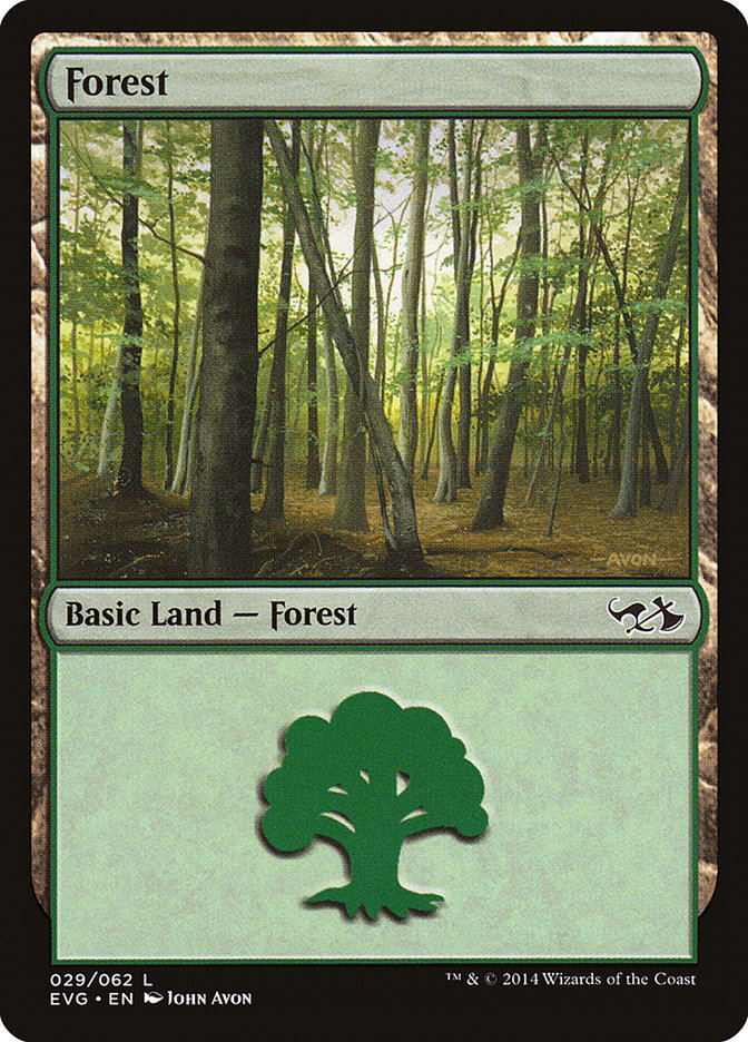 Forest (29) (Elves vs. Goblins) [Duel Decks Anthology] | Magic Magpie