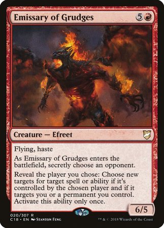 Emissary of Grudges [Commander 2018] | Magic Magpie