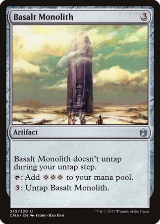 Basalt Monolith [Commander Anthology] | Magic Magpie