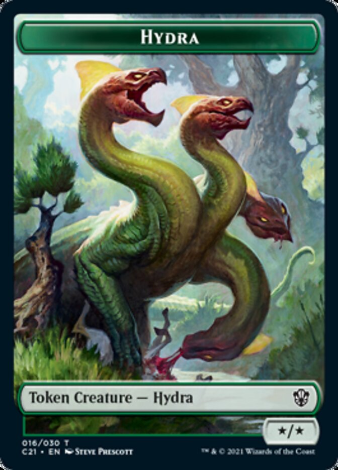 Hydra // Boar Token [Commander 2021 Tokens] | Magic Magpie