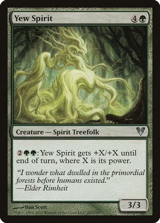 Yew Spirit [Avacyn Restored] | Magic Magpie