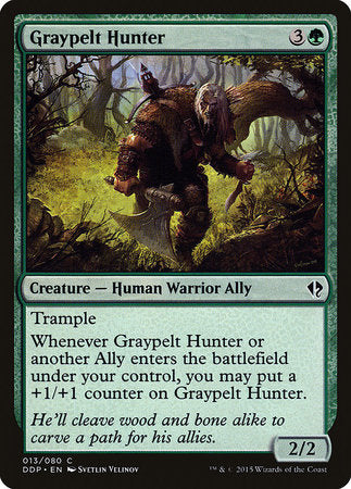 Graypelt Hunter [Duel Decks: Zendikar vs. Eldrazi] | Magic Magpie