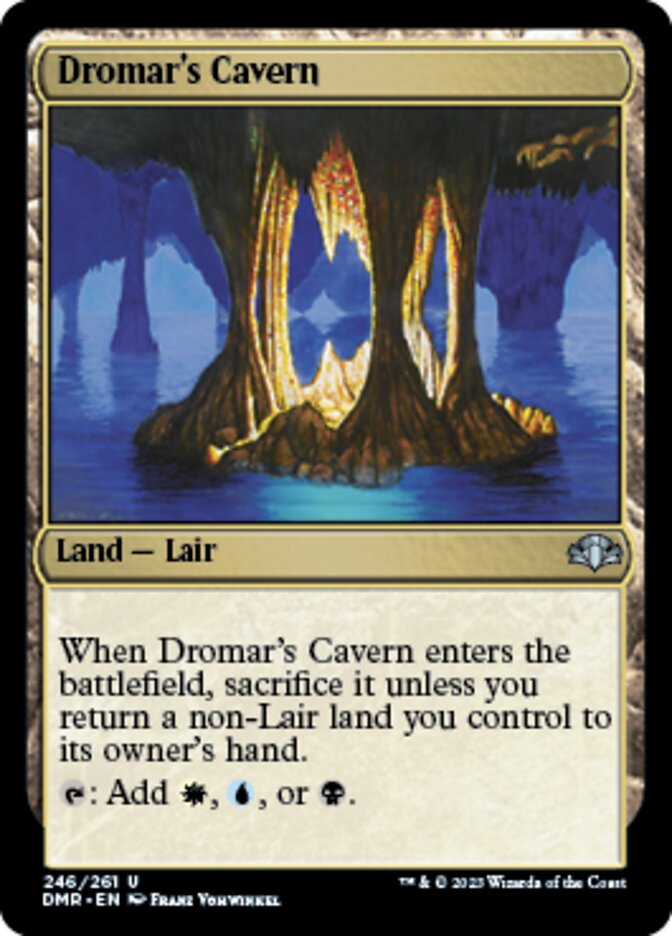 Dromar's Cavern [Dominaria Remastered] | Magic Magpie