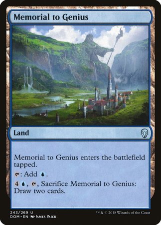 Memorial to Genius [Dominaria] | Magic Magpie