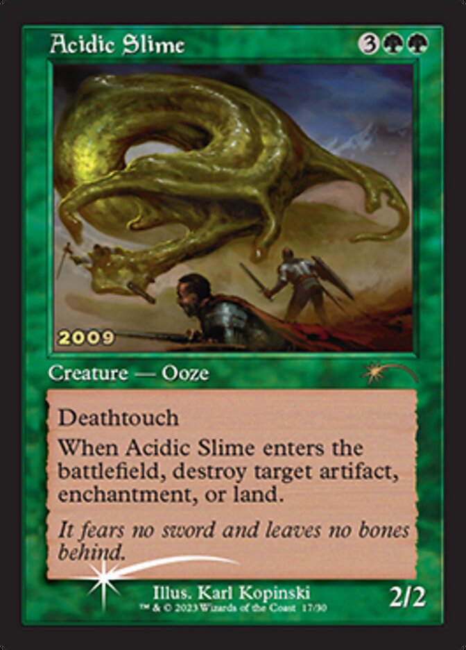 Acidic Slime [30th Anniversary Promos] | Magic Magpie