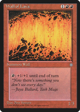 Wall of Lava [Ice Age] | Magic Magpie