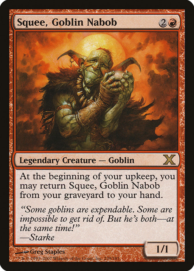 Squee, Goblin Nabob [Tenth Edition] | Magic Magpie