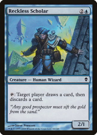 Reckless Scholar [Zendikar] | Magic Magpie