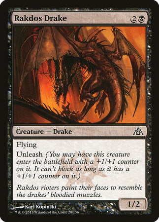 Rakdos Drake [Dragon's Maze] | Magic Magpie
