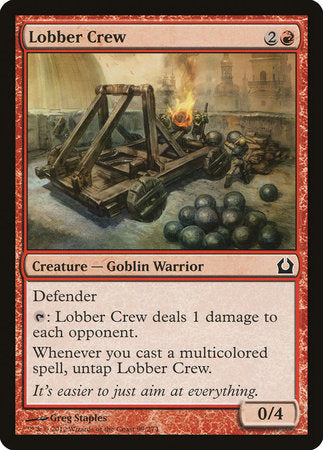 Lobber Crew [Return to Ravnica] | Magic Magpie