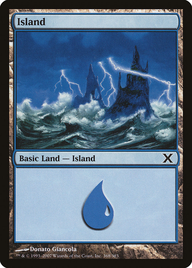 Island (368) [Tenth Edition] | Magic Magpie