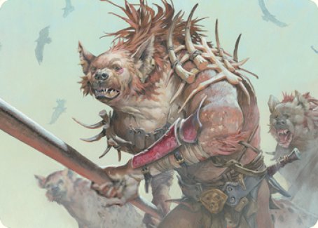 Gnoll Art Card [Dungeons & Dragons: Adventures in the Forgotten Realms Art Series] | Magic Magpie