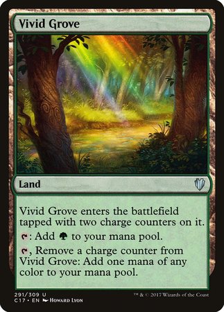 Vivid Grove [Commander 2017] | Magic Magpie