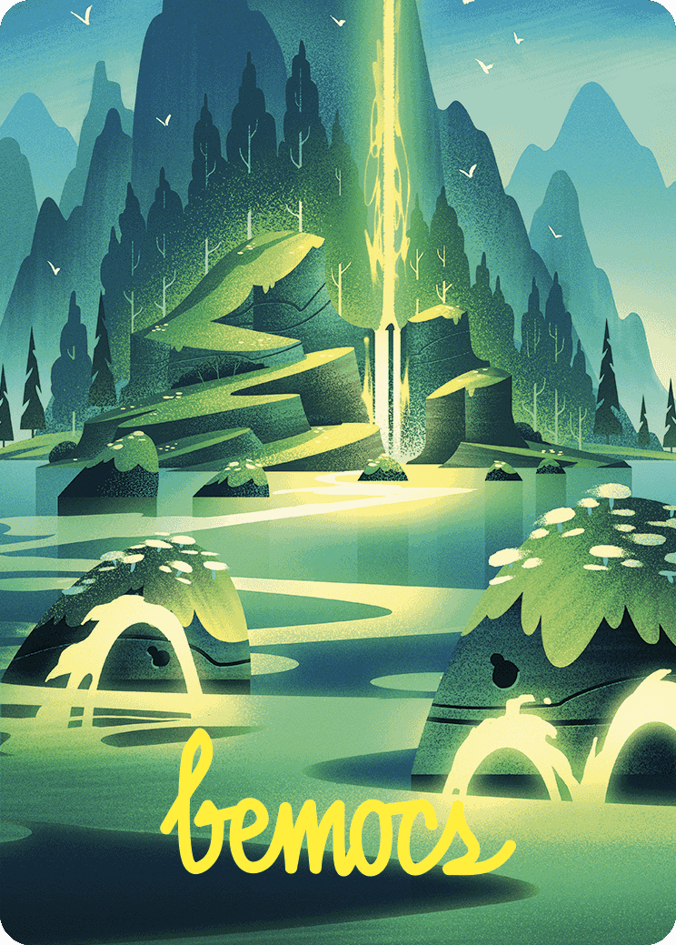 Leyline of Abundance Art Card (Gold-Stamped Signature) [Wilds of Eldraine Art Series] | Magic Magpie