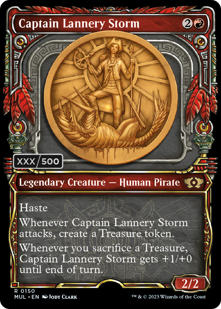 Captain Lannery Storm (Serialized) [Multiverse Legends] | Magic Magpie