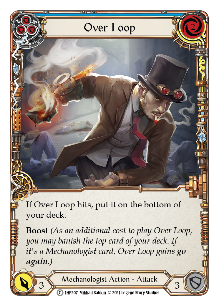 Over Loop (Blue) [1HP207] | Magic Magpie