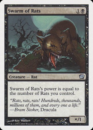 Swarm of Rats [Ninth Edition] | Magic Magpie