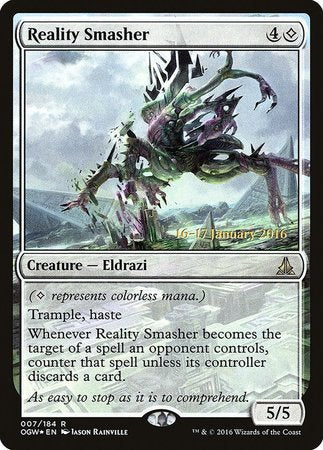 Reality Smasher [Oath of the Gatewatch Promos] | Magic Magpie