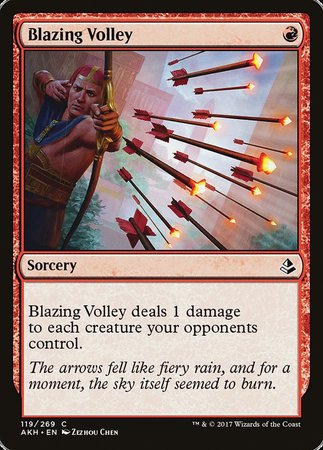 Blazing Volley [Amonkhet] | Magic Magpie