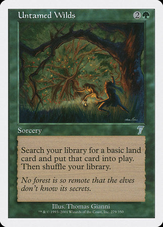 Untamed Wilds [Seventh Edition] | Magic Magpie