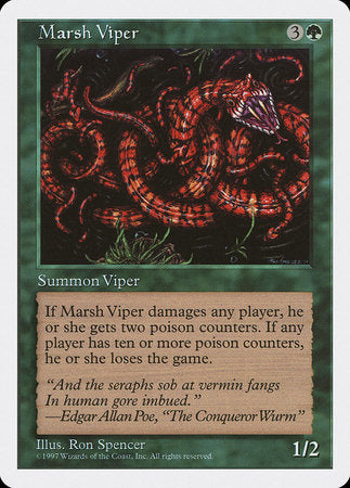 Marsh Viper [Fifth Edition] | Magic Magpie