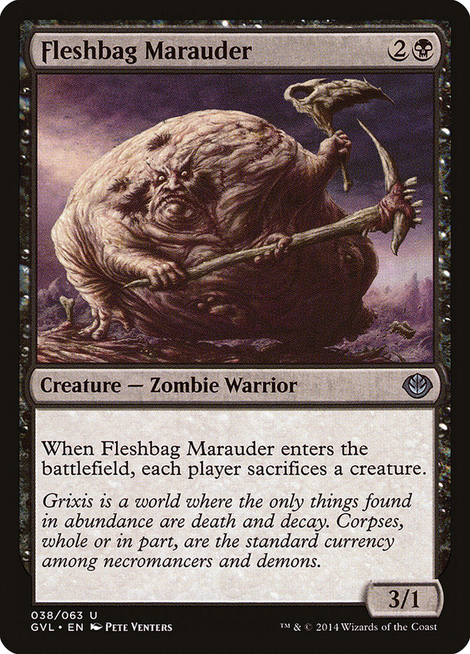 Fleshbag Marauder (Garruk vs. Liliana) [Duel Decks Anthology] | Magic Magpie